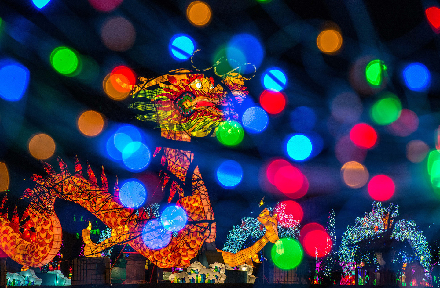 Festival de Linternas en Londres para celebrar el año nuevo chino