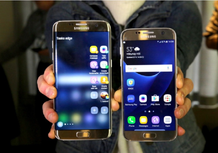 Samsung presenta sus nuevos smartphones Galaxy S7 y S7 Edge, resistentes al agua y con cámara ultra-rápida