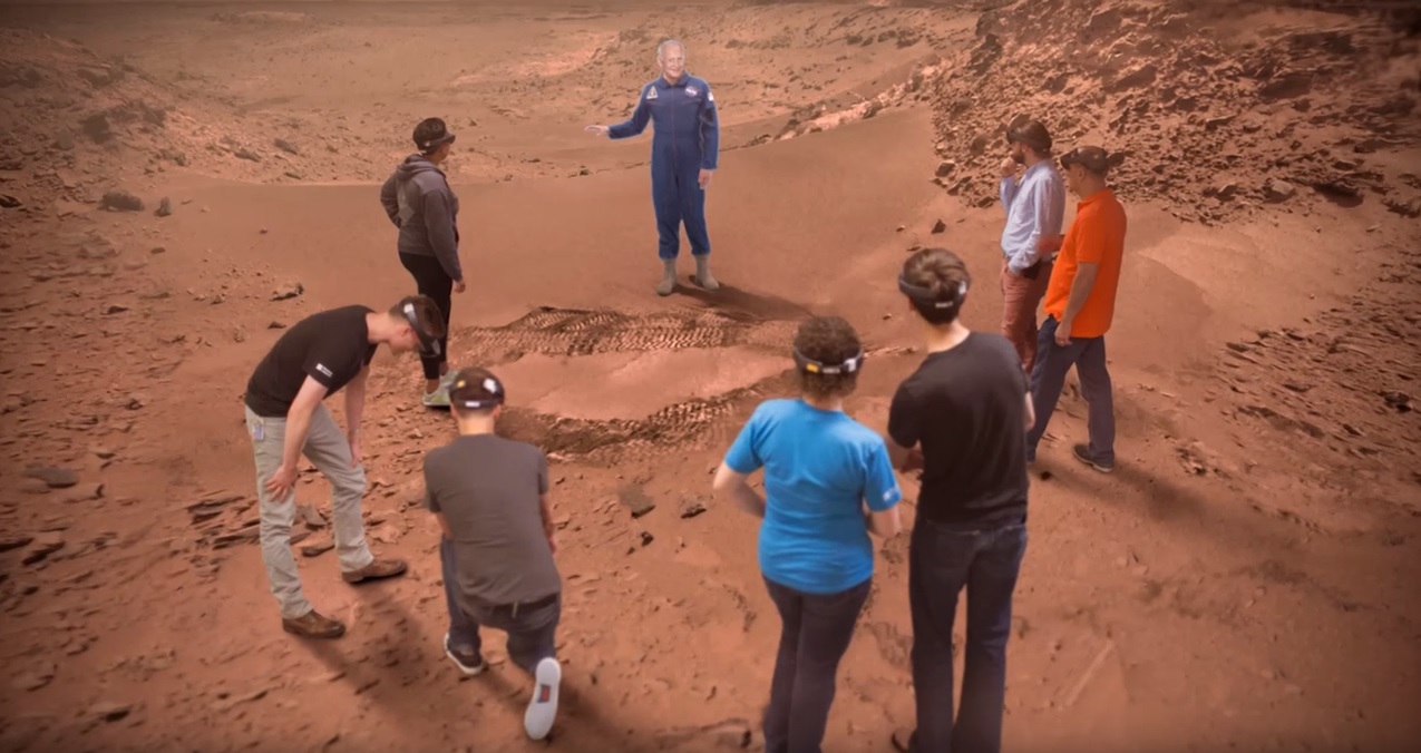 La NASA y Microsoft planean llevarlo a Marte con HoloLens