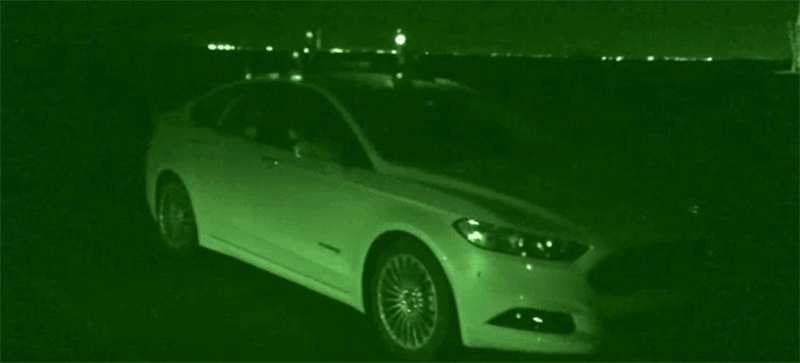 Así es la tecnología de Ford para el automóvil autónomo en la oscuridad
