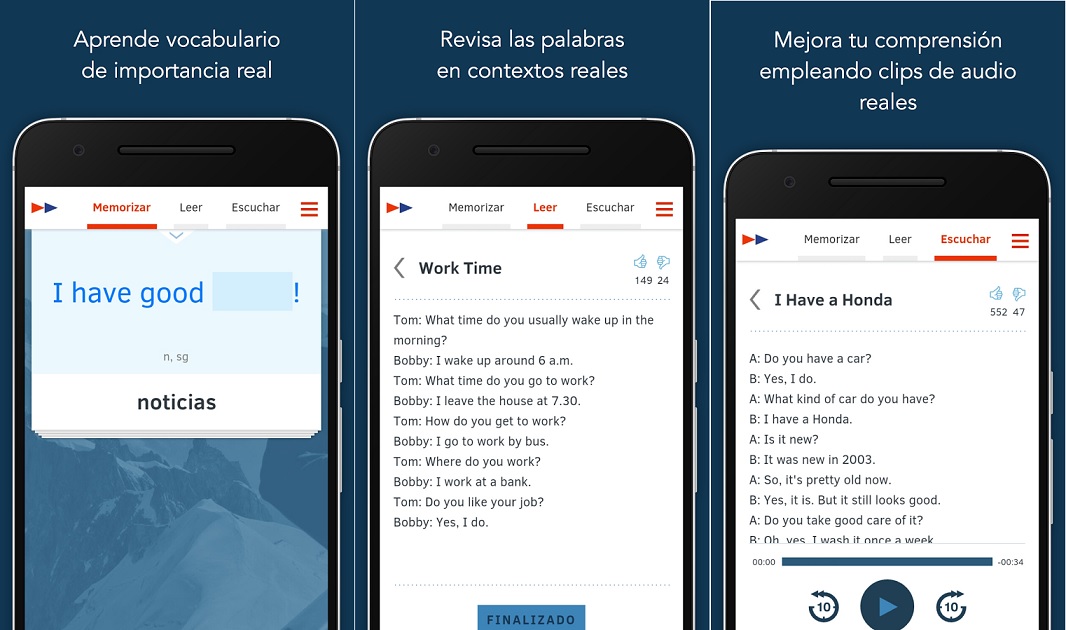 Aprenda un idioma en 200 horas, gratis para iPhone, iPad, Android