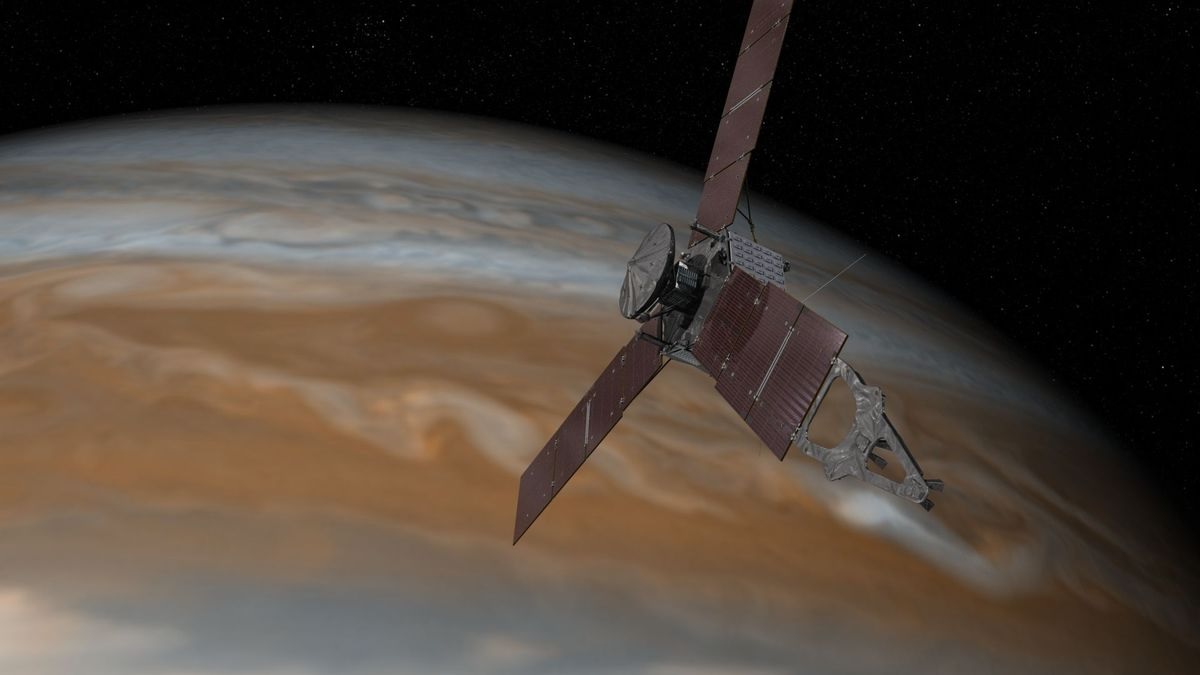 Video de la NASA muestra la misión Juno a Júpiter como si fueran los avances de una película