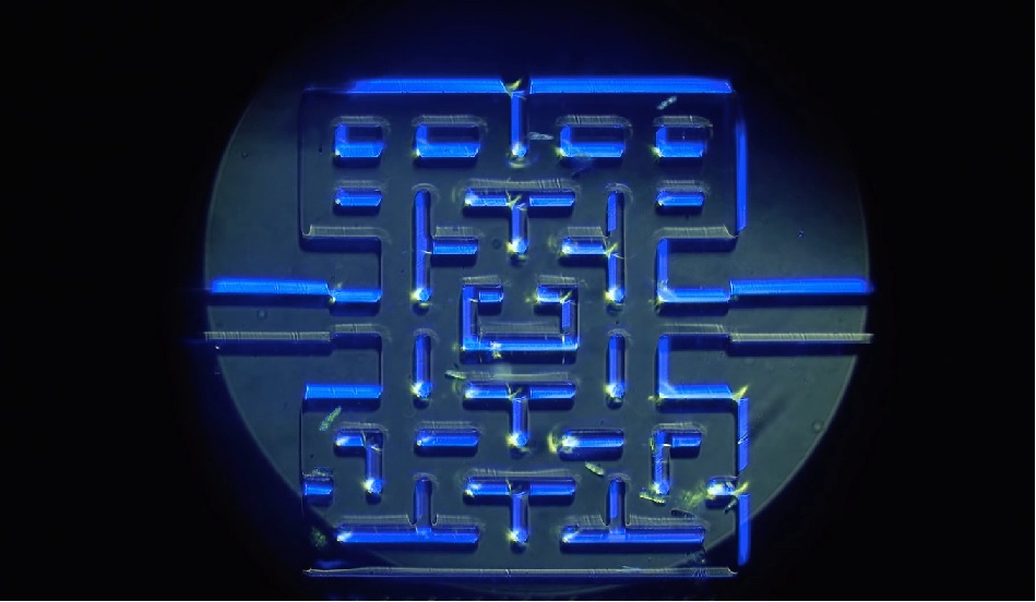 Investigadores crean un juego microscópico de Pac-Man