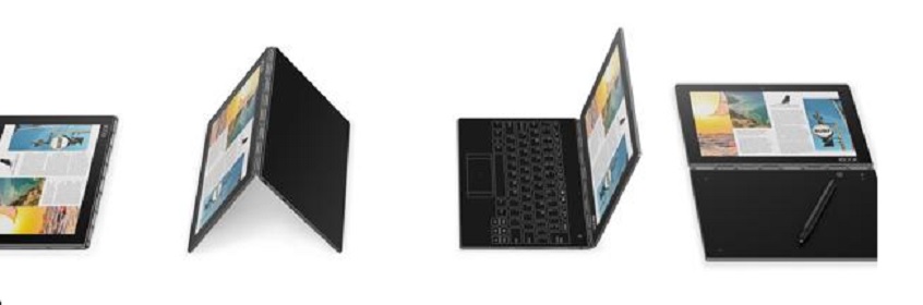 Lenovo presenta Yoga Book, el primer tablet con teclado táctil