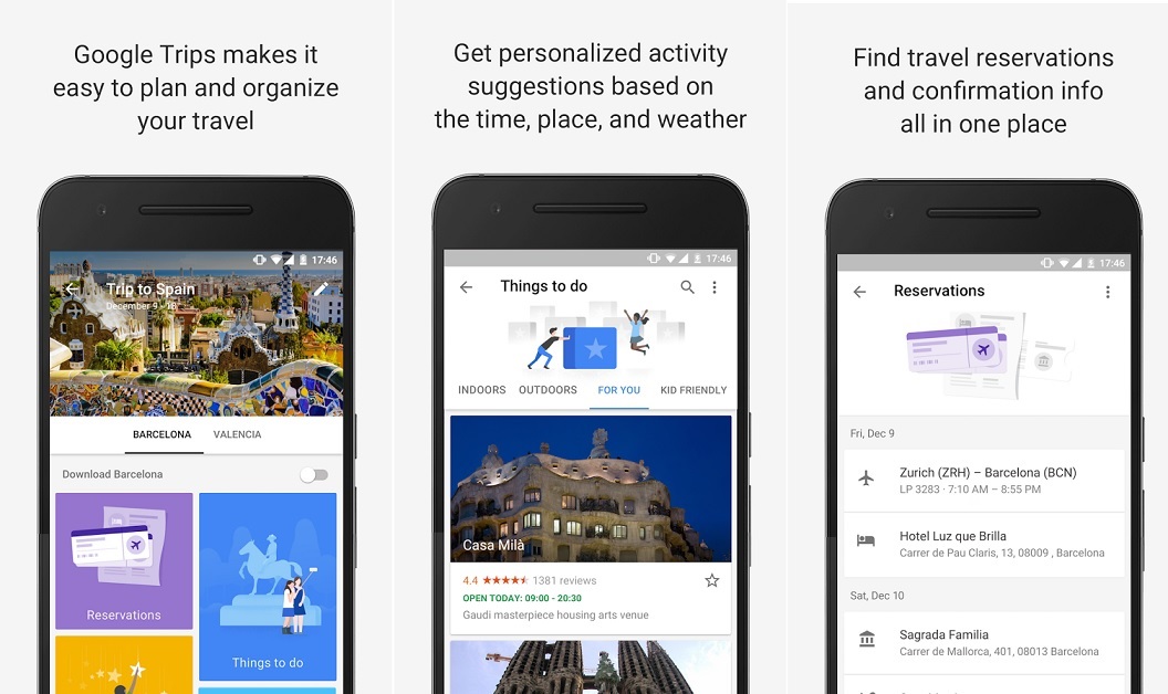 Google quiere convertirse en su guía turístico, gratis para iPhone, iPad, Android