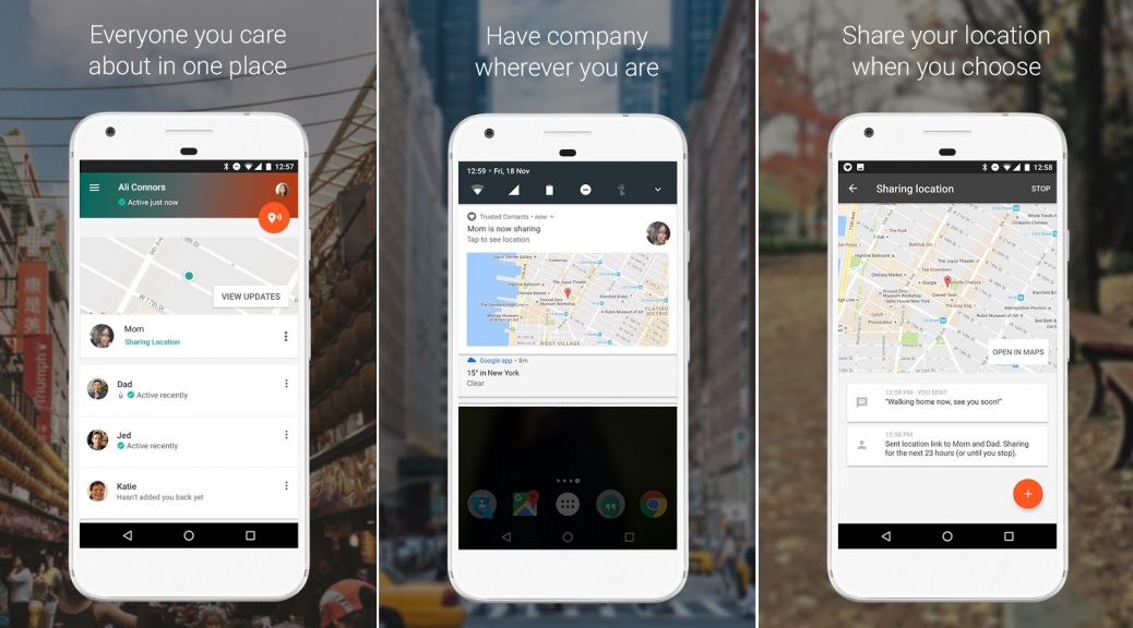 Aplicativo de Google para ubicar a sus seres queridos en caso de emergencias, gratis para Android