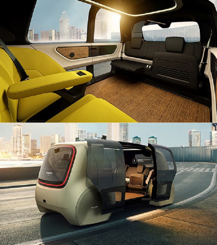 El automóvil autónomo de Volkswagen cuenta con inteligencia artificial y realidad aumentada