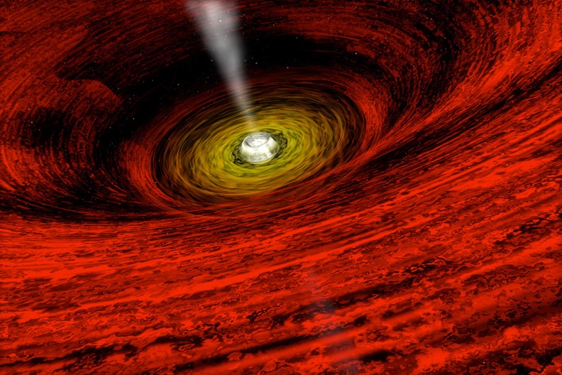 Nueva teoría conecta agujeros negros, materia oscura y ondas gravitacionales