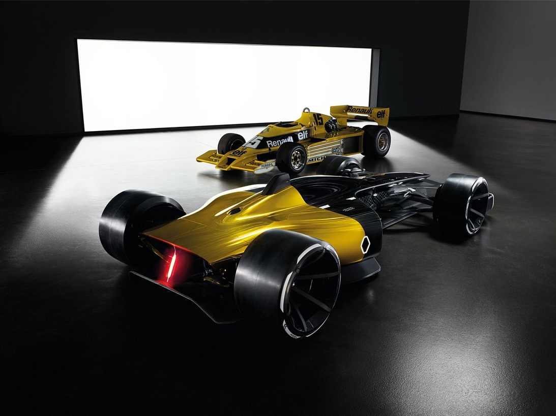 La visión de Renault de su auto de Fórmula 1 en diez años