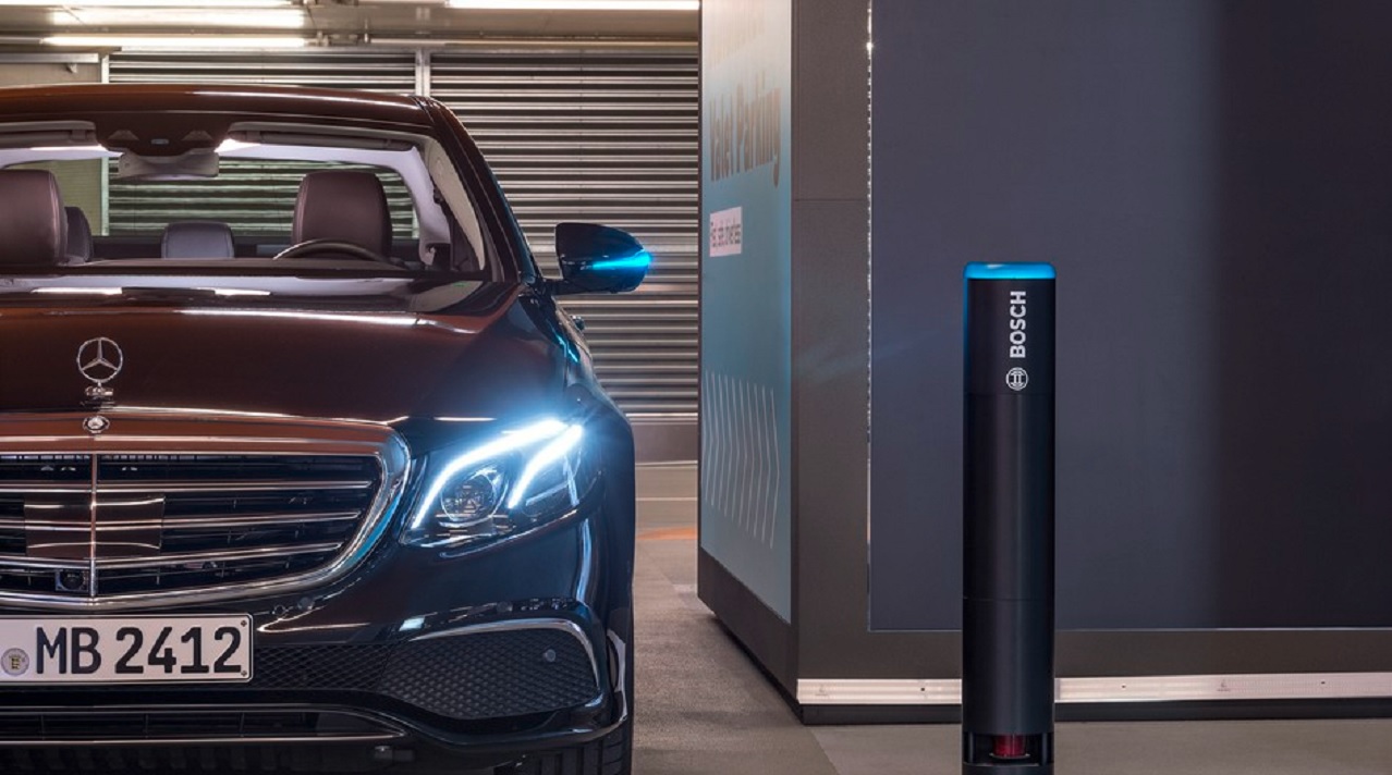 Valet-parking automatizado de Mercedes-Benz y Bosch