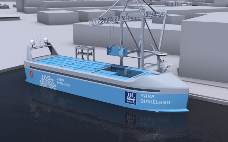 El primer barco autónomo y eléctrico se lanzará al mar en el 2.018
