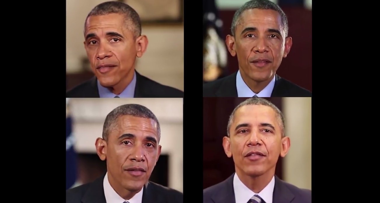 Barack Obama nos muestra tecnología lip-sync alucinante