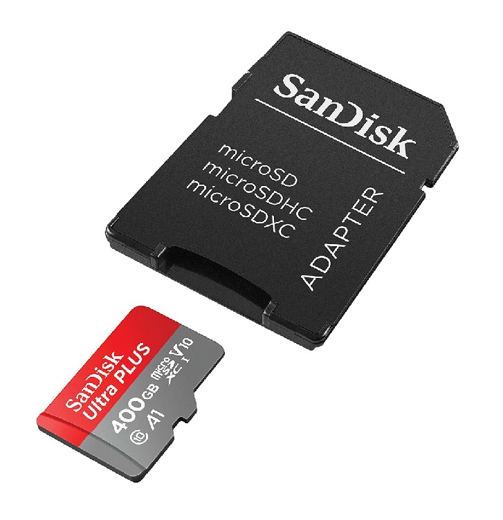 Sandisk presenta su tarjeta microSD con 400 GB de capacidad