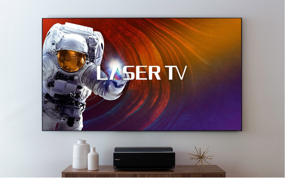 Hisense Laser TV: una mezcla entre Smart TV 4K y proyector de 100 pulgadas