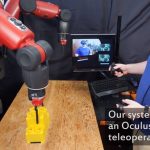 Prueban sistema de realidad virtual para controlar robots desde cabinas virtuales