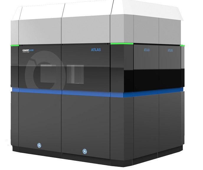 GE presenta su enorme impresora de metal 3D para fabricar partes de avión