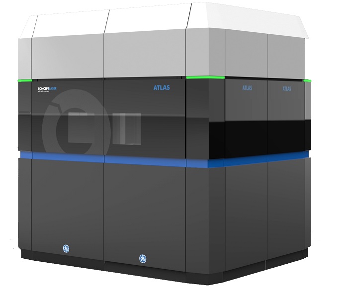 GE presenta su enorme impresora de metal 3D para fabricar partes de avión