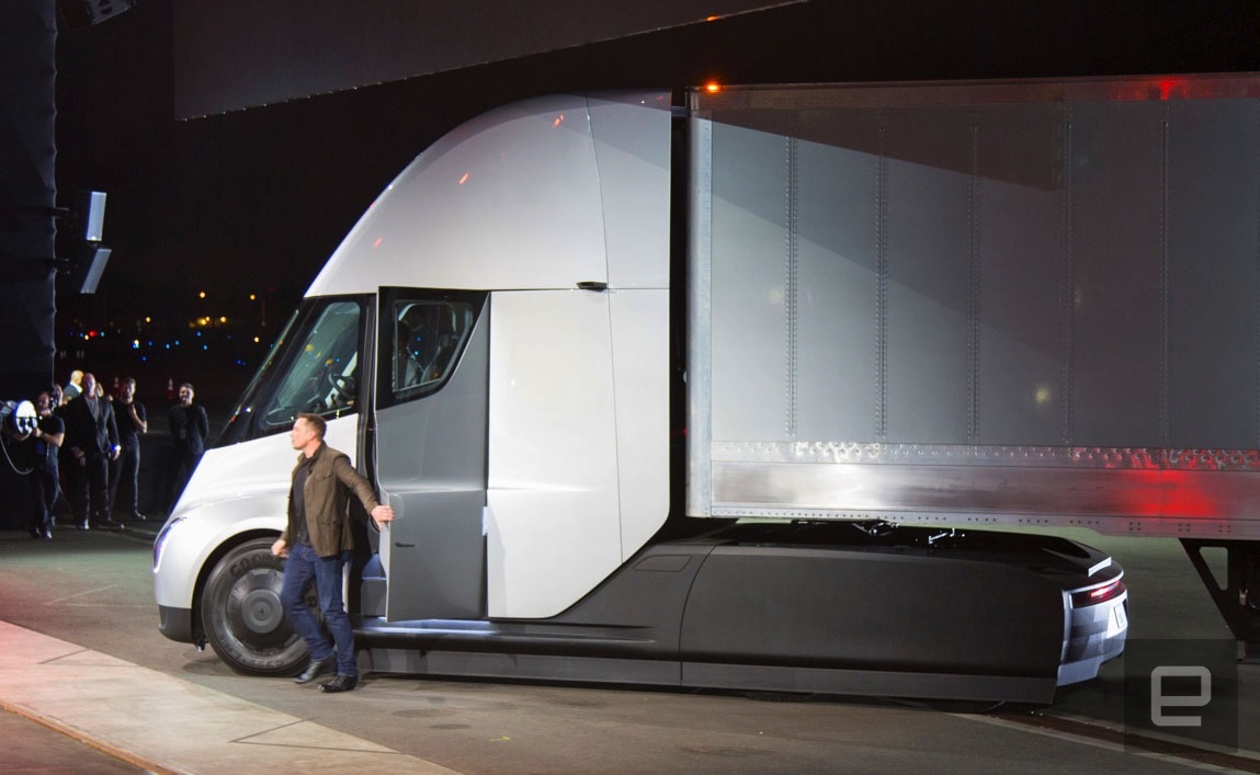 Tesla Semi, el nuevo camión eléctrico de Musk