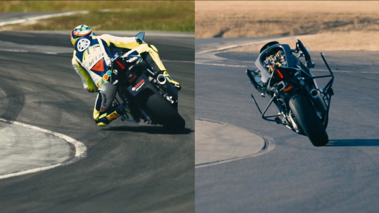 Motobot vs Valentino Rossi: la máquina por sí sola está más cerca de ganarle al ser humano