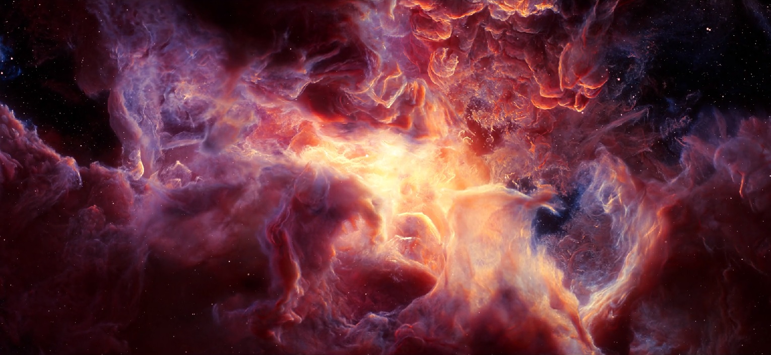 Computadora genera al azar estas nebulosas que parecen más espectaculares que las imágenes del Hubble