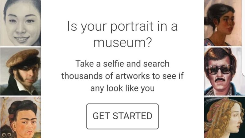 Aplicación de Google le permite buscar quién es su doble en pinturas famosas, gratis para Android, iPhone, iPad