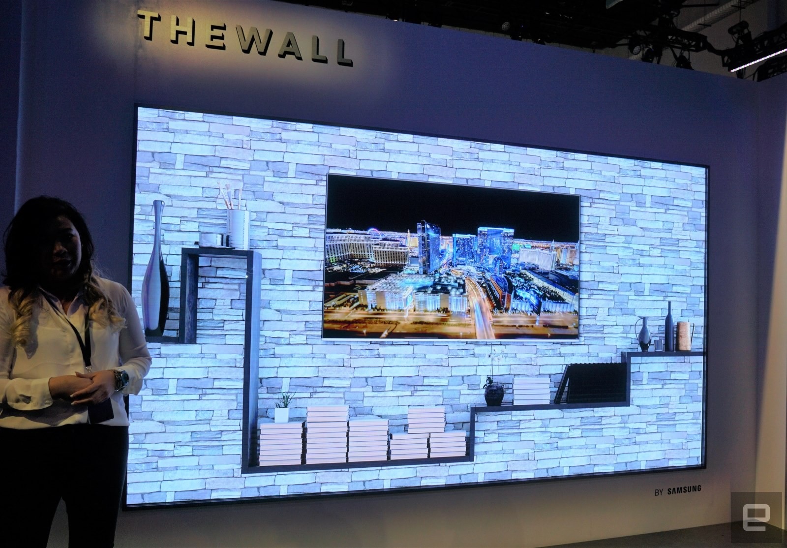 Samsung presenta su televisor MicroLED modular de 146 pulgadas