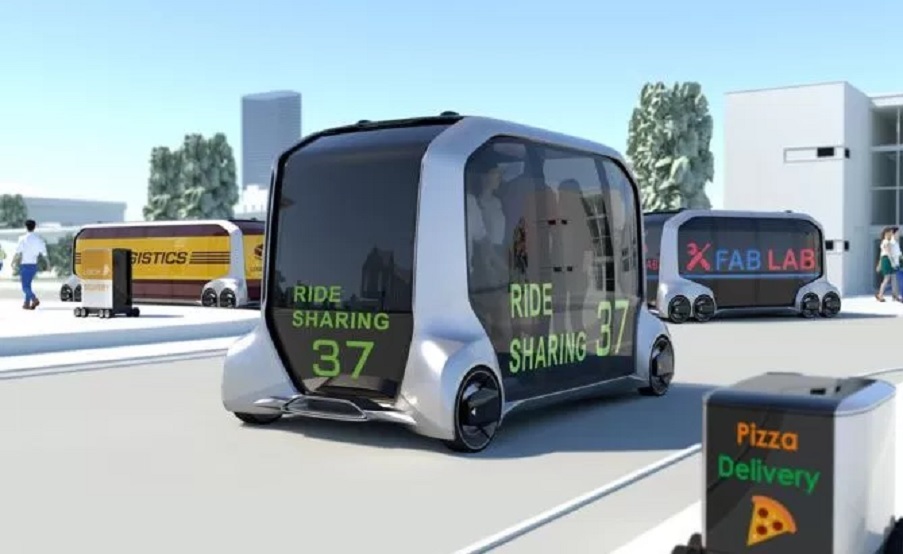 Toyota e-Palette: un vehículo autónomo y modular para el futuro del transporte