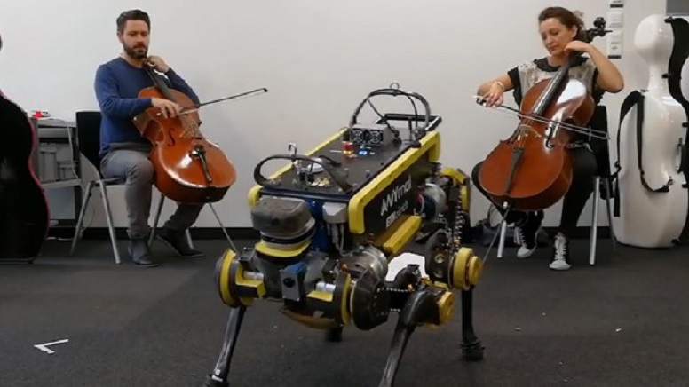 Construyen robot que adora bailar al ritmo de U2
