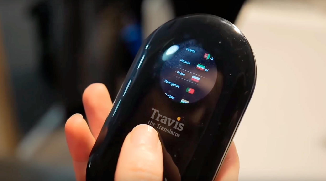 Travis Translator, dispositivo portátil para traducción instantánea