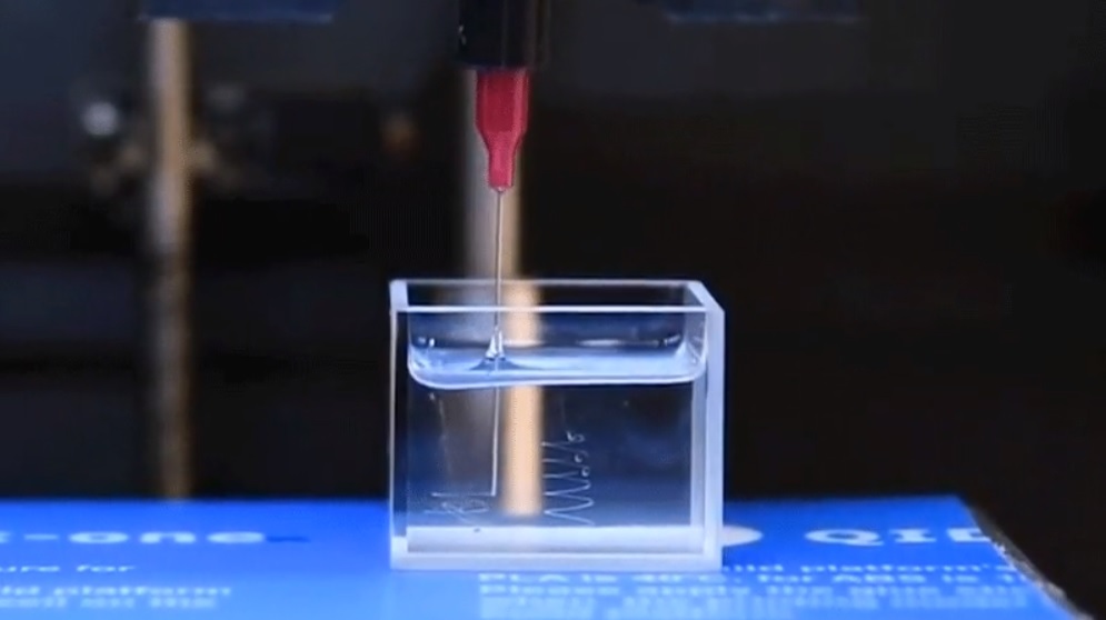 Un avance en la impresión de líquidos en 3D podría conducir a aparatos flexibles