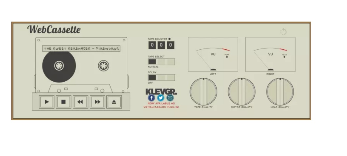 Simulador de cinta de cassette hace que sus MP3 suenen como si estuviera escuchando un Walkman de lo 80s