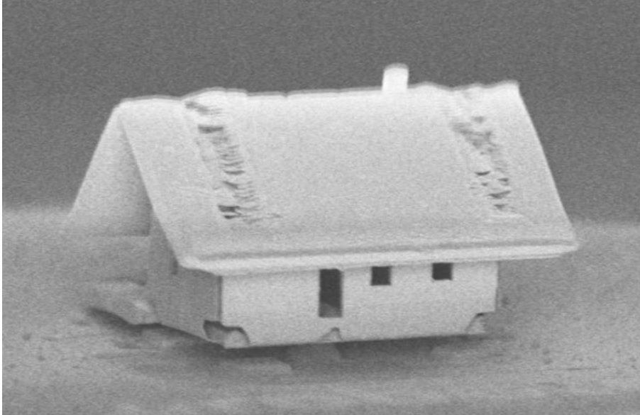 Casa diminuta a nanoescala