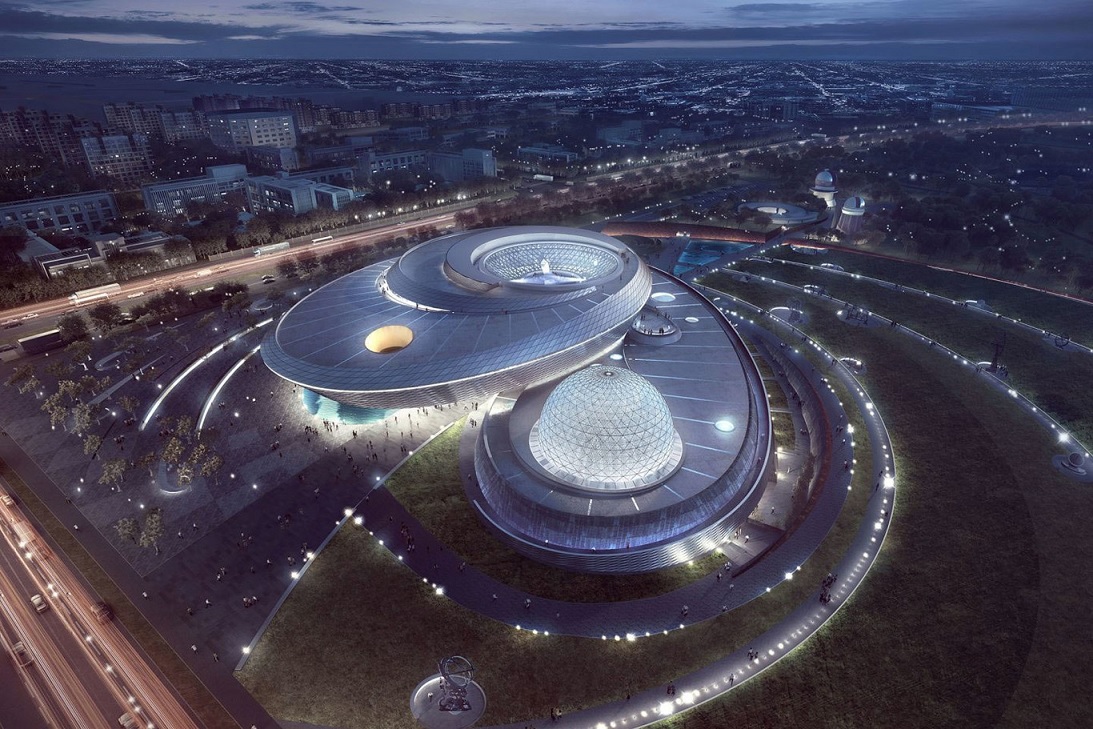 El Planetario de Shanghai ser el más grande del mundo en el 2.020 con 38 mil metros cuadrados