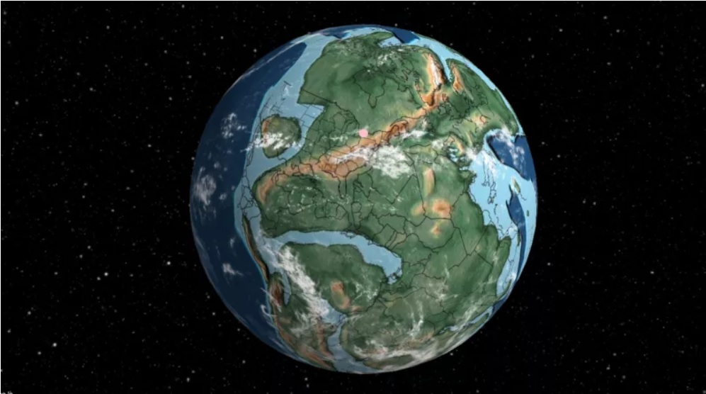 Ahora puede buscar cualquier ubicación actual en 750 millones de años de historia de la Tierra