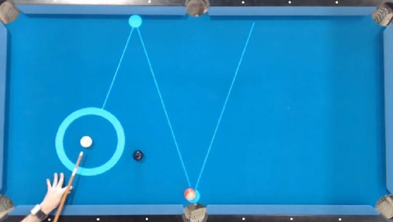 Realidad aumentada para mejorar su juego de Pool