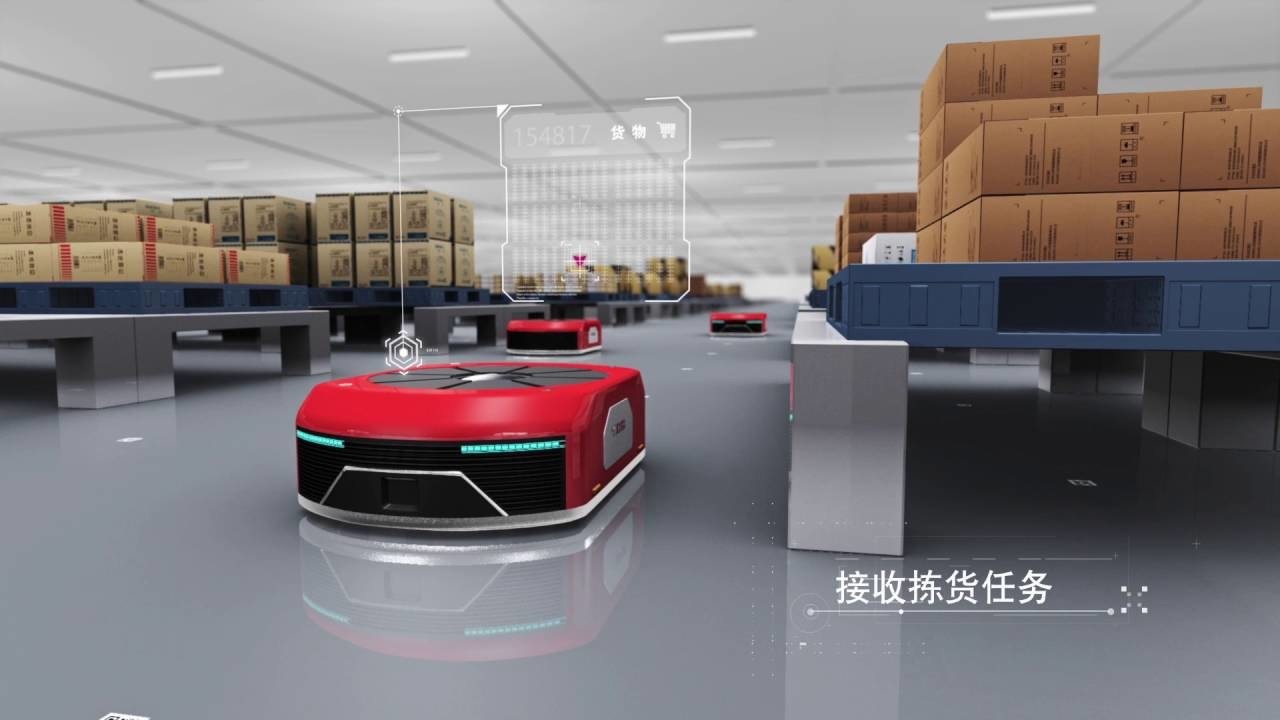 Robots envían 200 mil pedidos al día en China