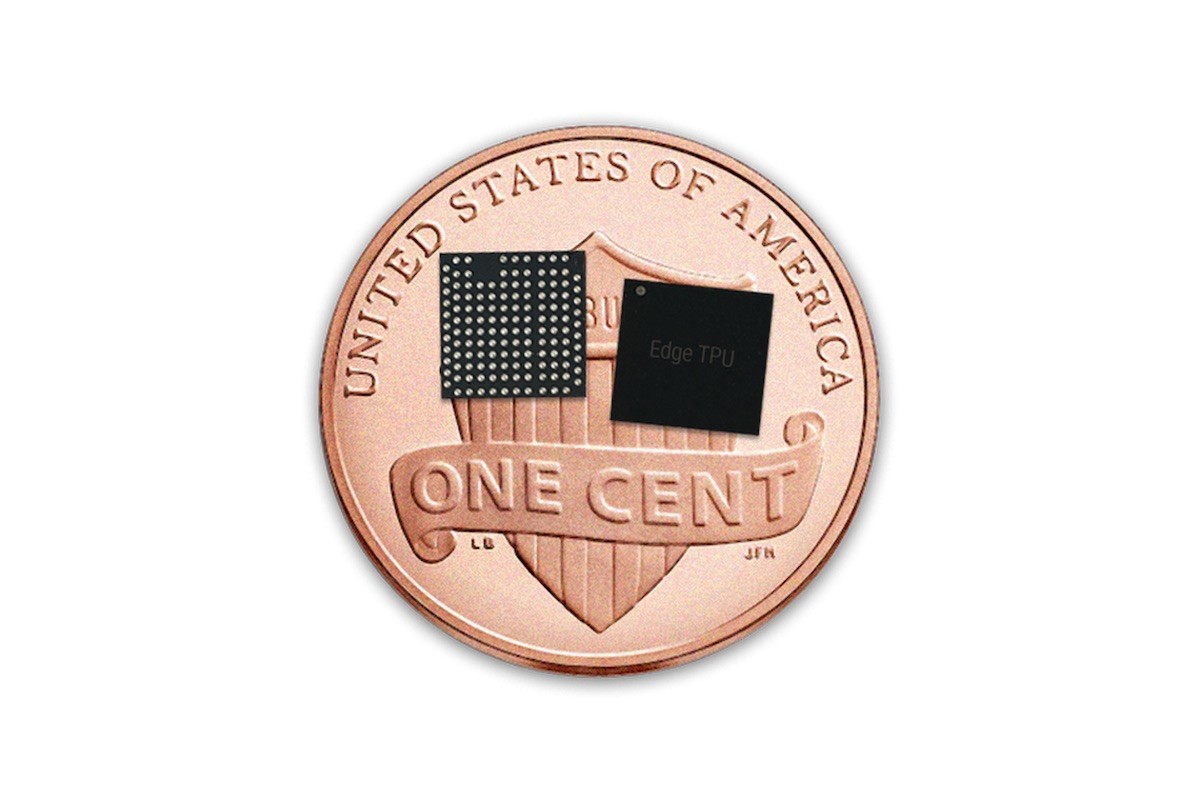Este es el diminuto chip de Google para el mercado de la inteligencia artificial