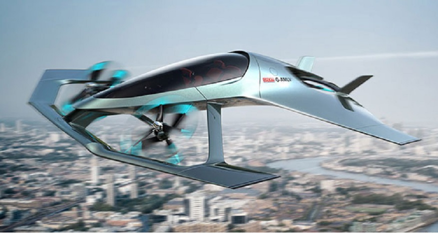 Existen los jets privados y llegará la aeronave eléctrica, personal y autónoma de Aston Martin