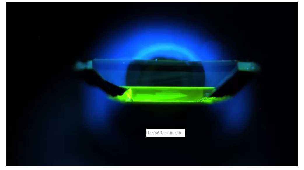 Extraños nuevos diamantes cuánticos ofrecen esperanza de una Internet cuántica