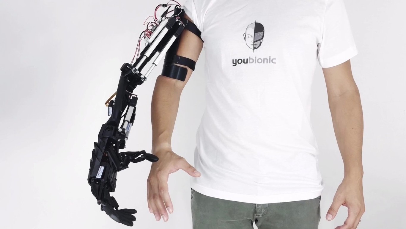 Brazo robótico impreso en 3D quiere ser la primera prótesis asequible