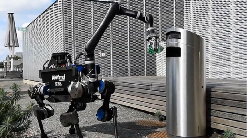 Robot cuadrúpedo autónomo para entornos desafiantes