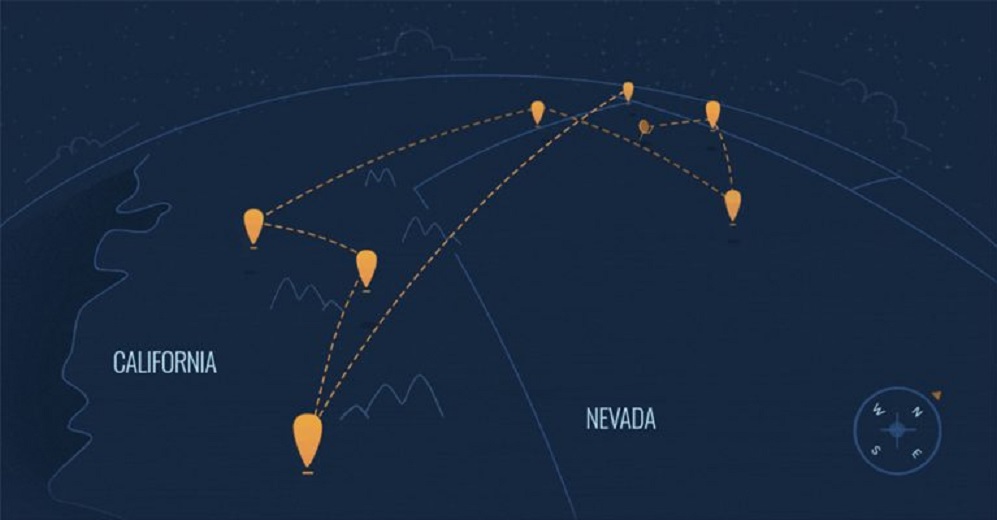 Logran enviar señal de internet a 1.000 kilómetros mediante siete globos