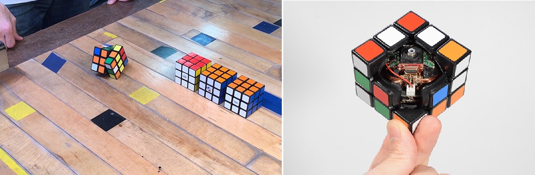 Conozca un cubo de Rubik robótico que se resuelve a sí mismo