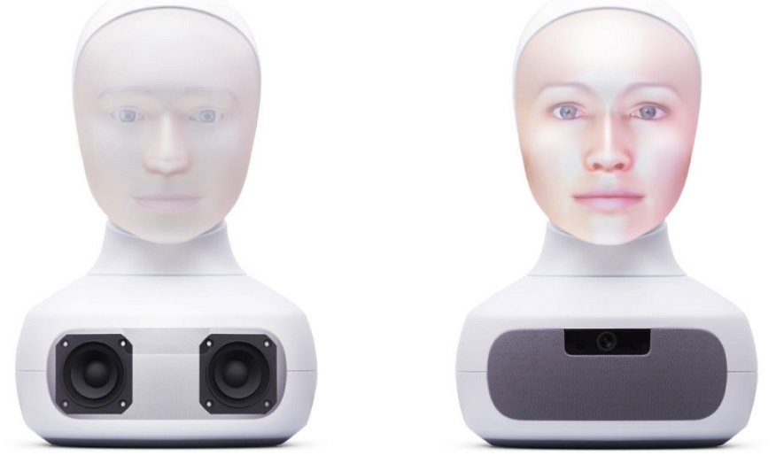 Esta cabeza robótica habla, escucha y mantiene contacto visual