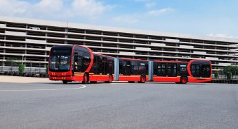 El bus eléctrico más largo del mundo va hacia Colombia