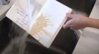 Un papel ecológico hecho de piedra, no de árboles