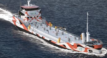 Construyen en Japón el primer petrolero totalmente eléctrico