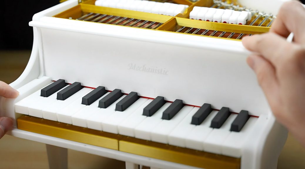 CONOZCA EL PRIMER PIANO FUNCIONAL IMPRESO EN 3D DEL MUNDO