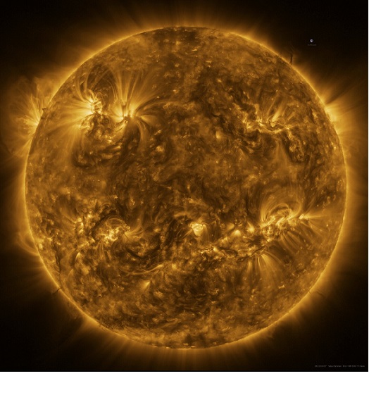 Espectacular imagen de 83 millones de pixeles muestra el sol como nunca lo habíamos visto