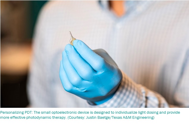 Diseñan dispositivo implantable e inalámbrico para administrar terapia fotodinámica a células cancerosas